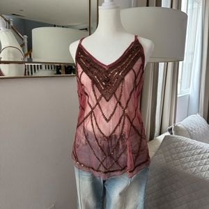 Urban Outfitters Kimchi Blue sequin tank Size: Medium